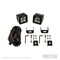 Westin Automotive SET OF(2)3.2 IN. X 3 IN. 5W CREE FLOOD BEAM W/BLK FACEPLATE BLK HYPERQ B-FORCE L 09-12205B-PR - alternate 3